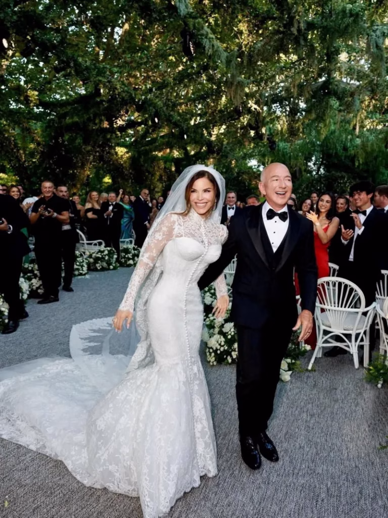Jeff Bezos & Lauren Sanchez-venice